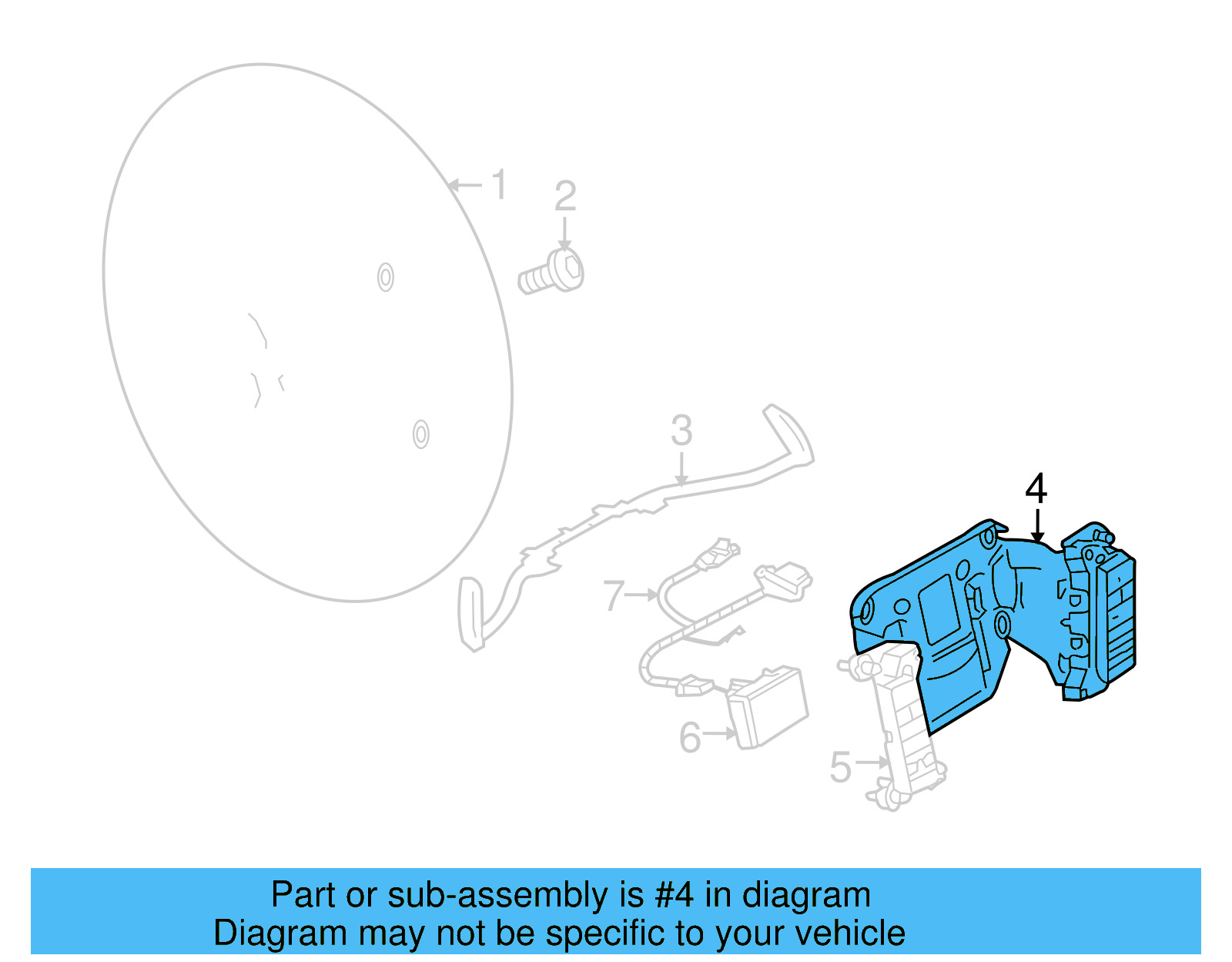Remote Control 7L6-959-538-D-3X1 - View 4