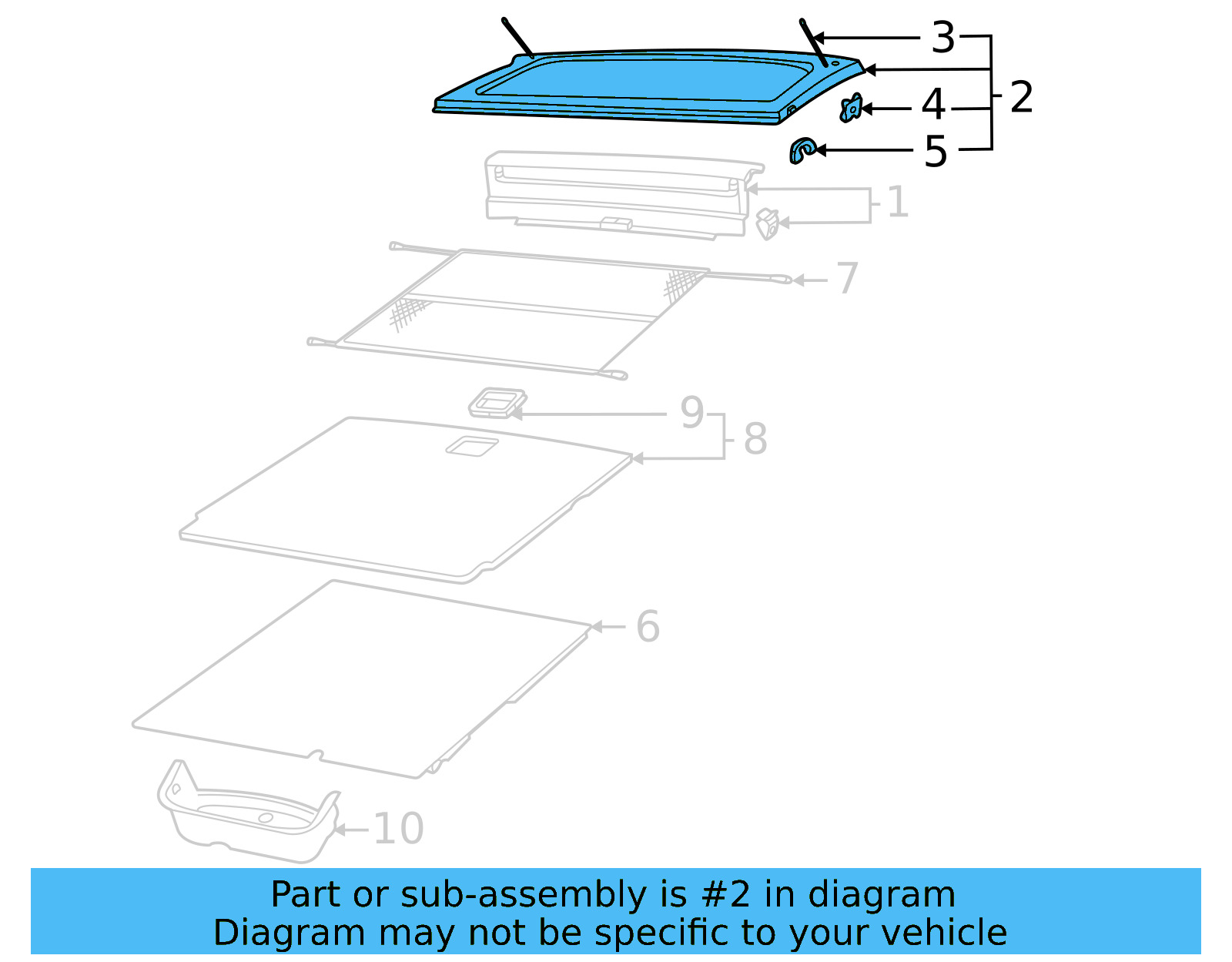 Luggage Cover 11A-867-769-87A - View 2