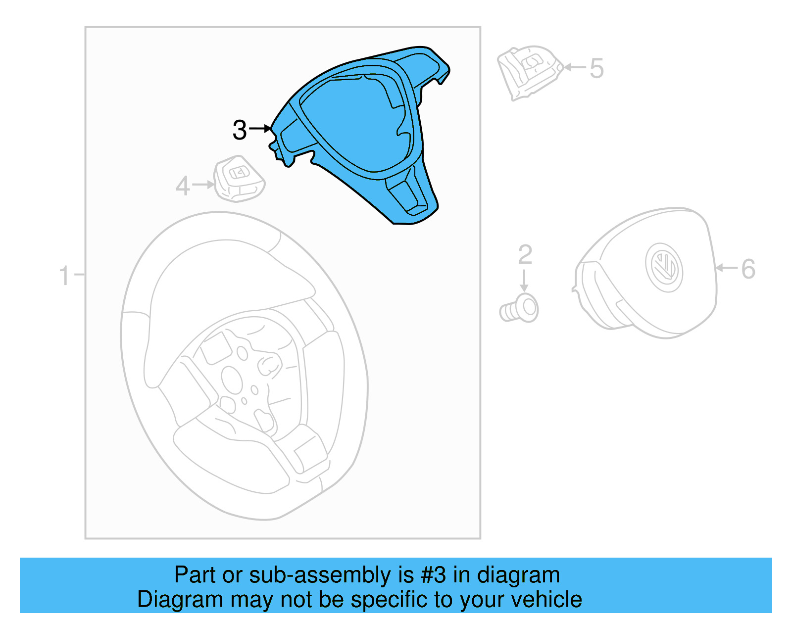 Trim 5GM-419-685-B-N0R - View 3