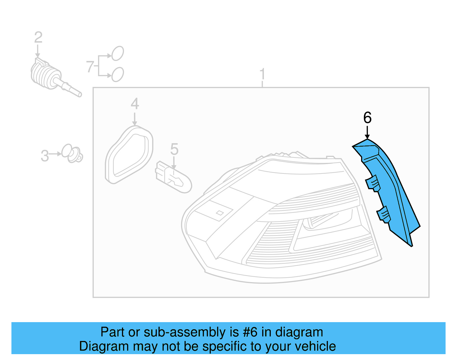 Trim 561-945-310-B - View 3