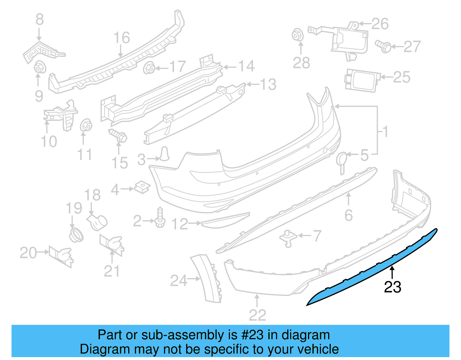 Cover Cap 5GM-807-186-9B9 - View 3