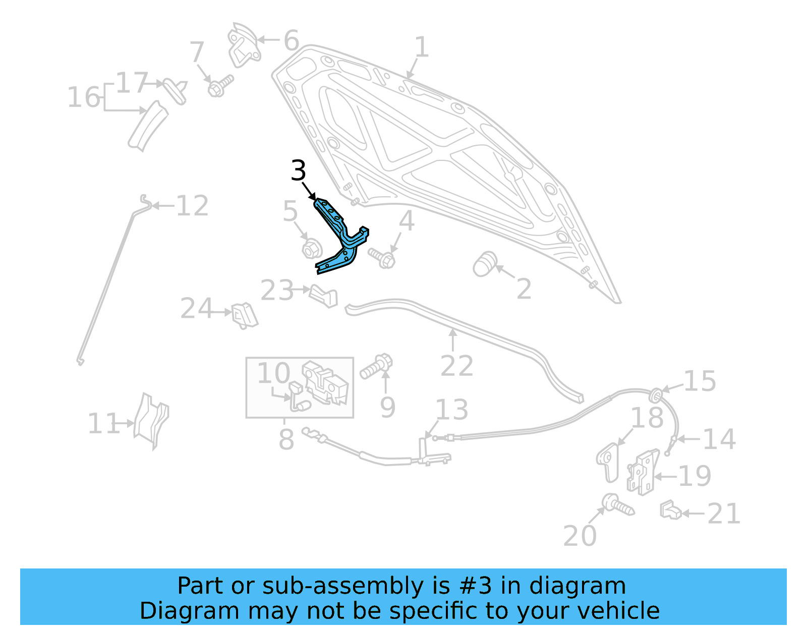 Hinge 561-823-301-D - View 4