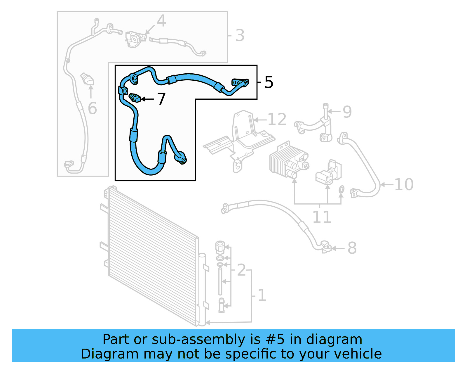 Suction Hose 1EA-816-743-K - View 4