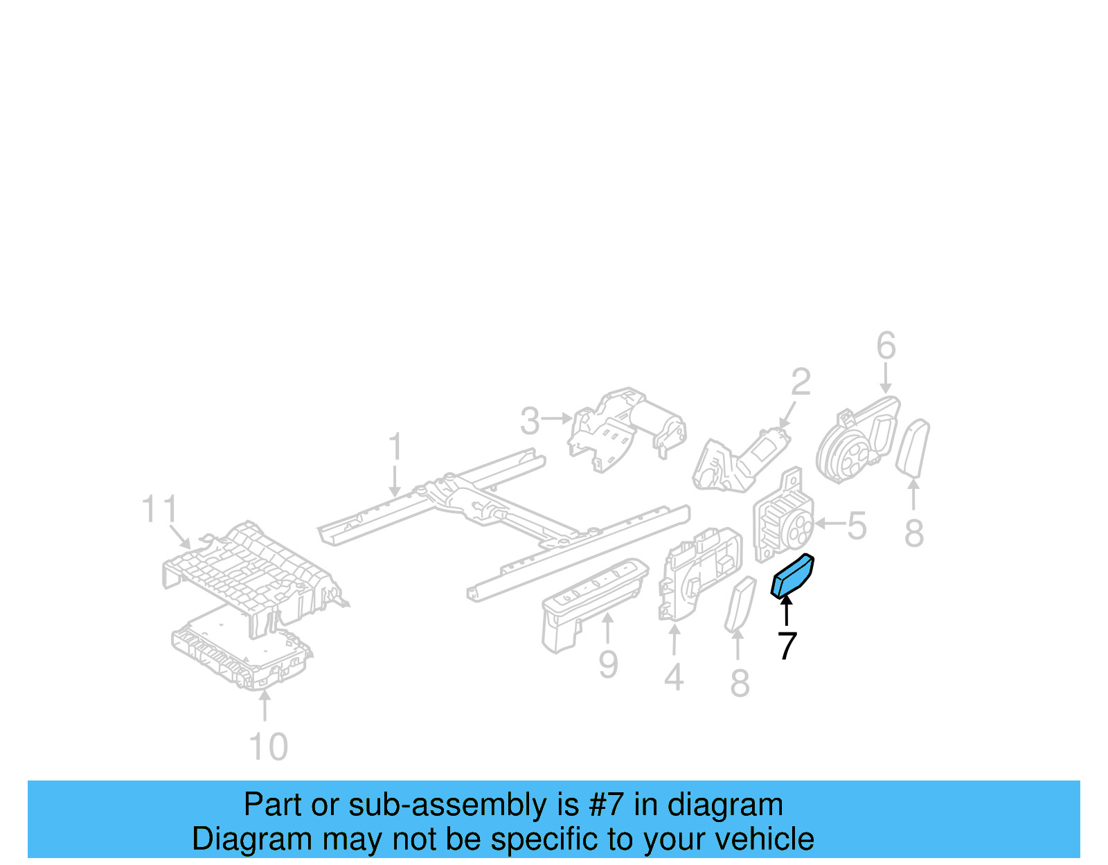 Adjust Knob 3C0-959-815 - View 2