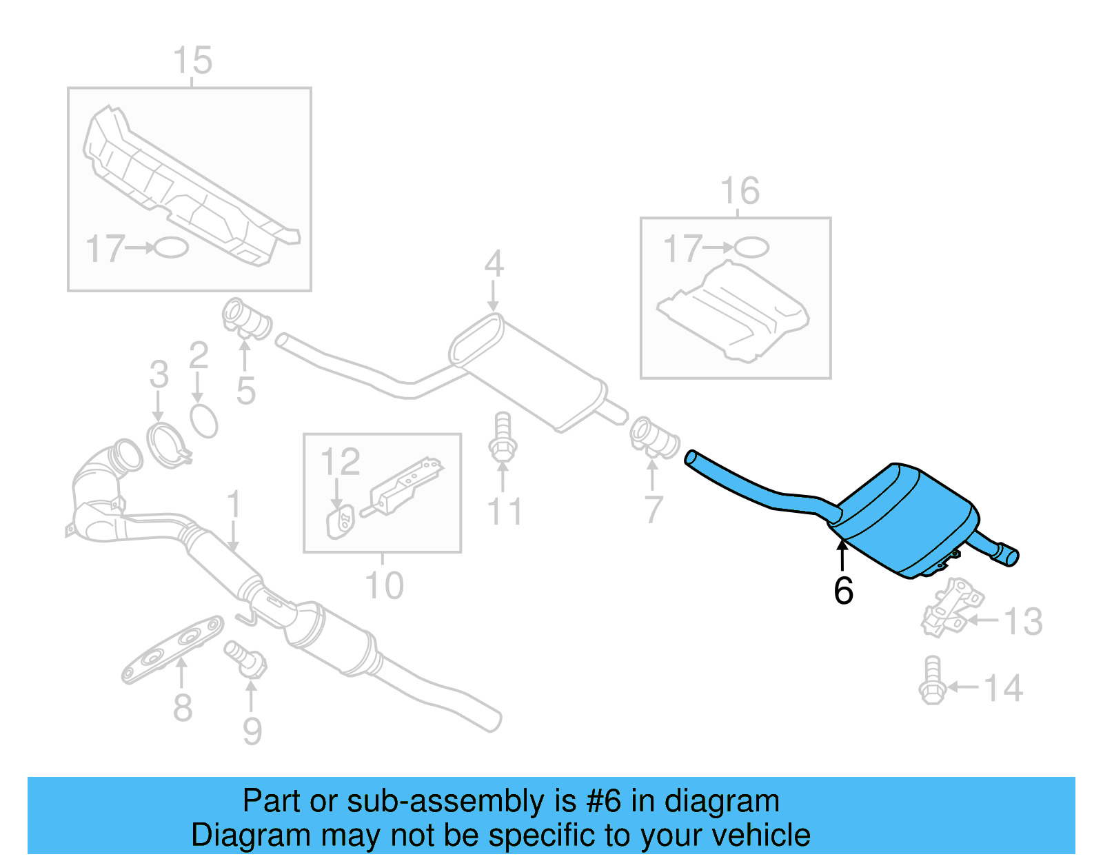 Resonator & Pipe 561-253-609-R - View 7