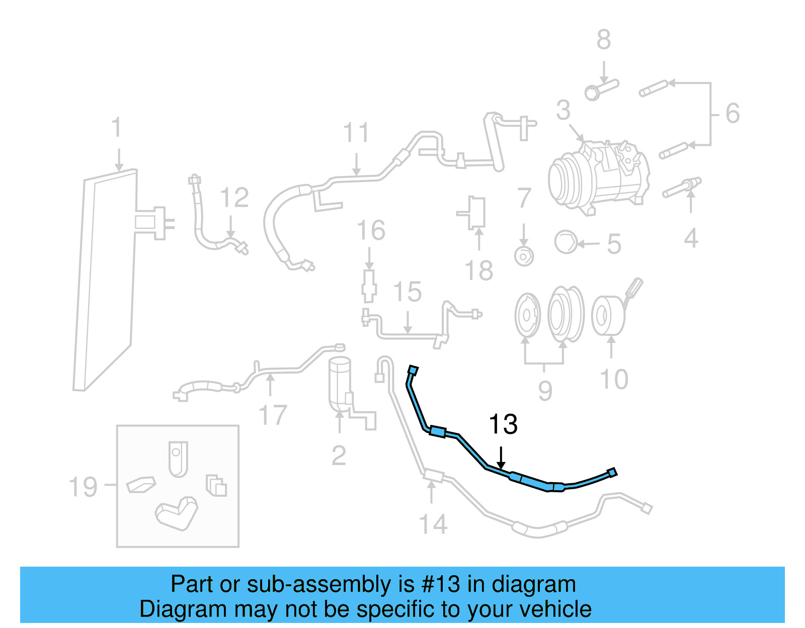 Discharge Hose 7B0-820-721-F - View 9
