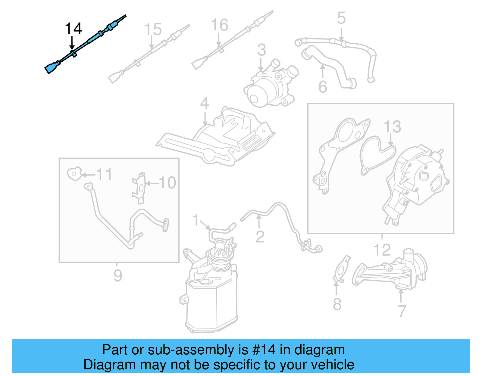 Oxygen Sensor 1K0-998-262-P - View 5