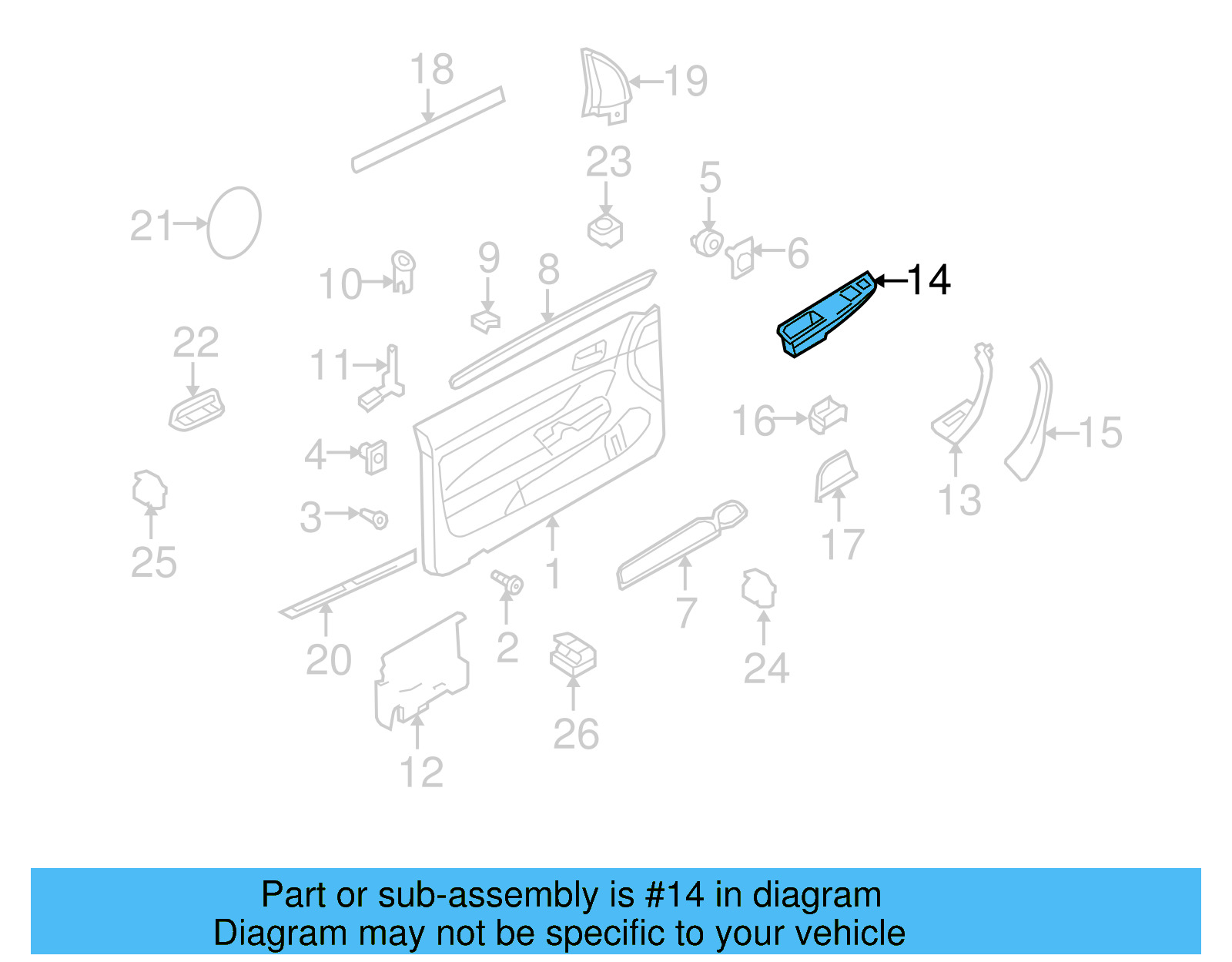 Switch Housing 1K3-868-049-C-75R - View 10