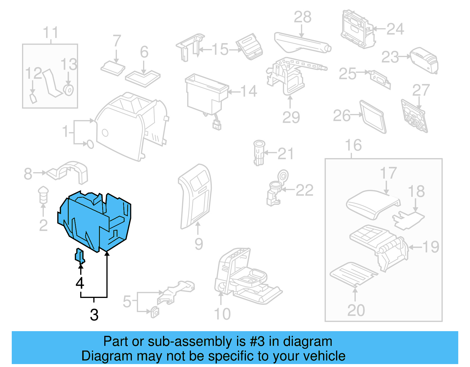 Mount Bracket 1K5-864-251-C - View 45