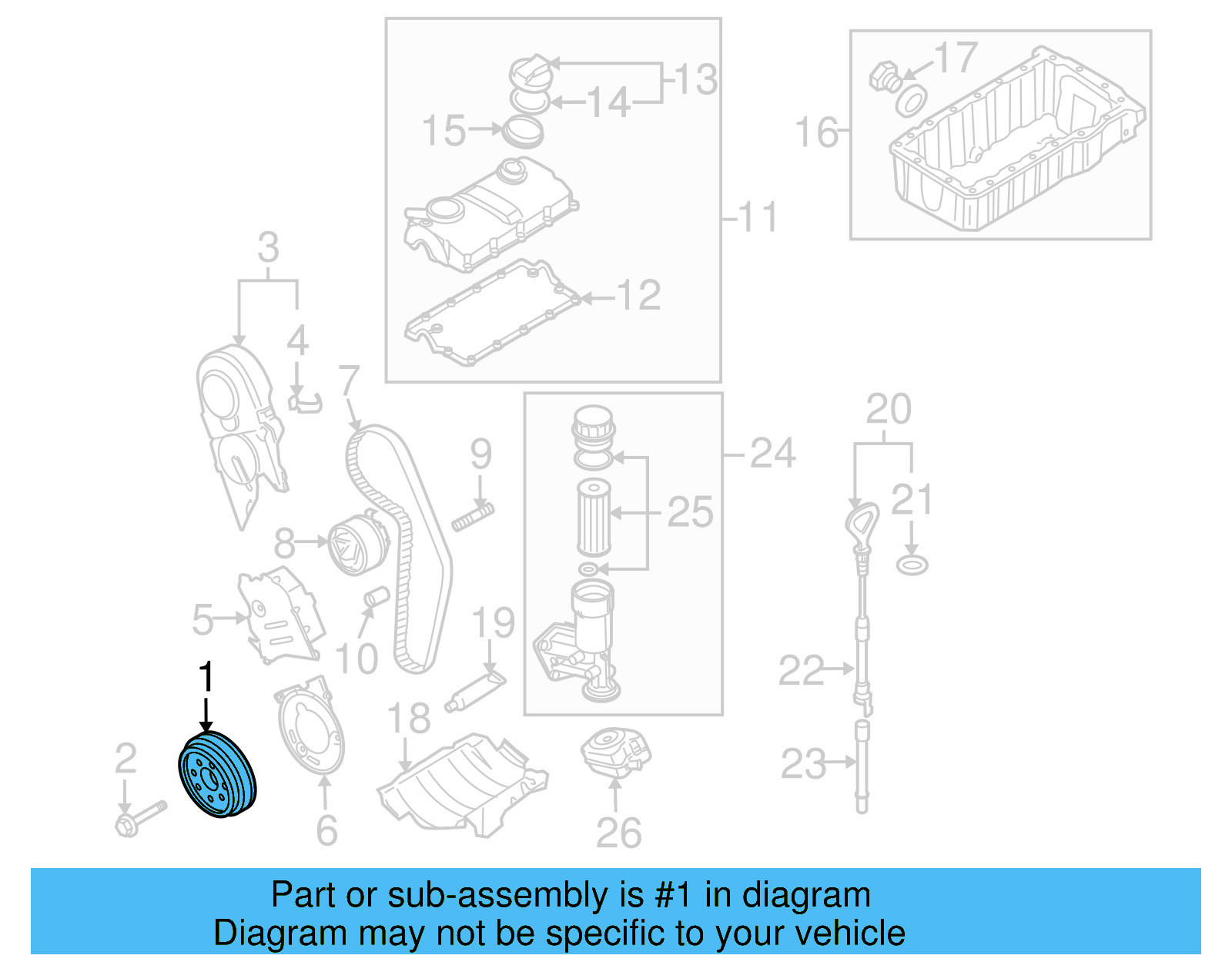 Vibration Damper 03G-105-243-B - View 4
