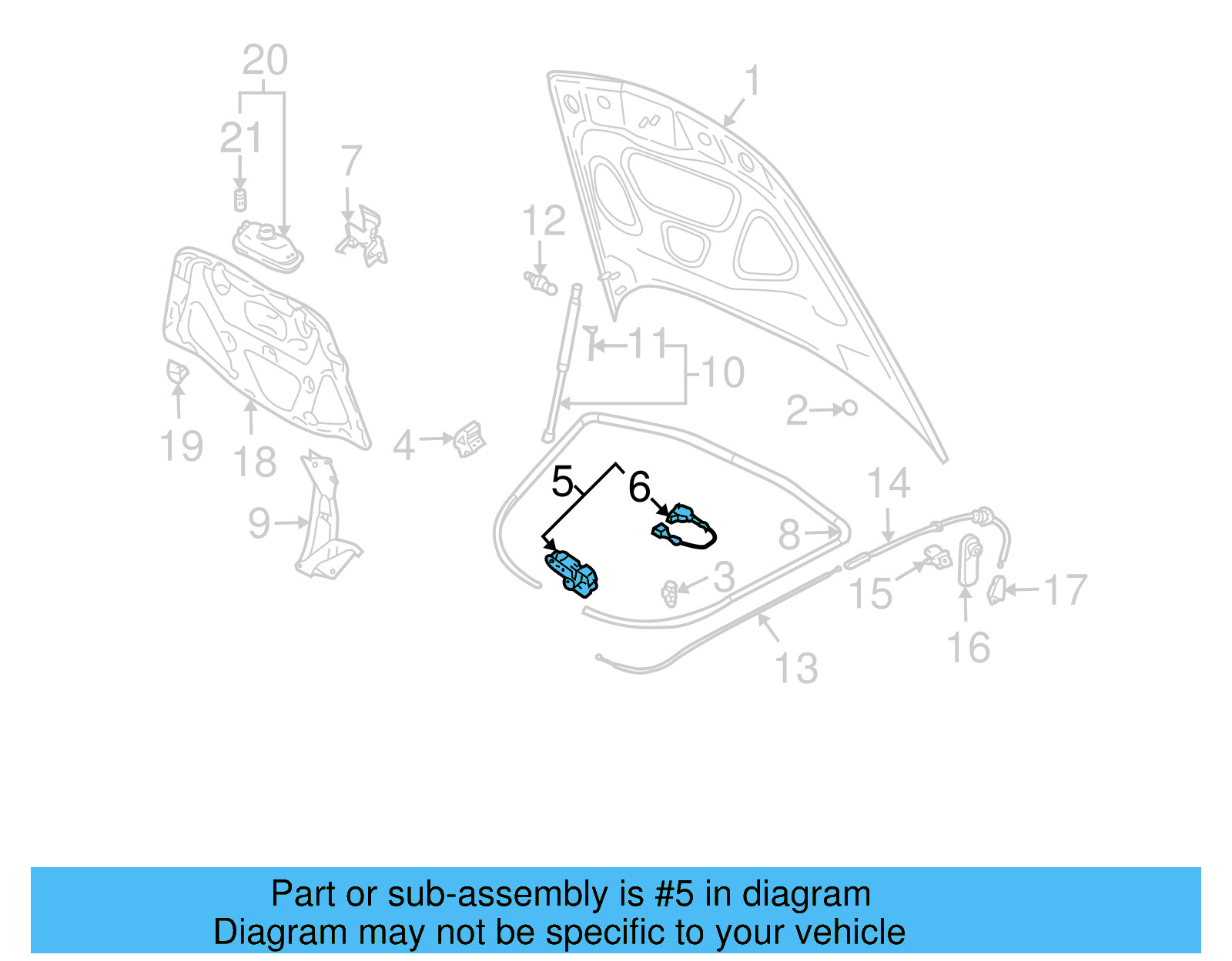 Lock & Switch 7L0-823-509-C - View 5