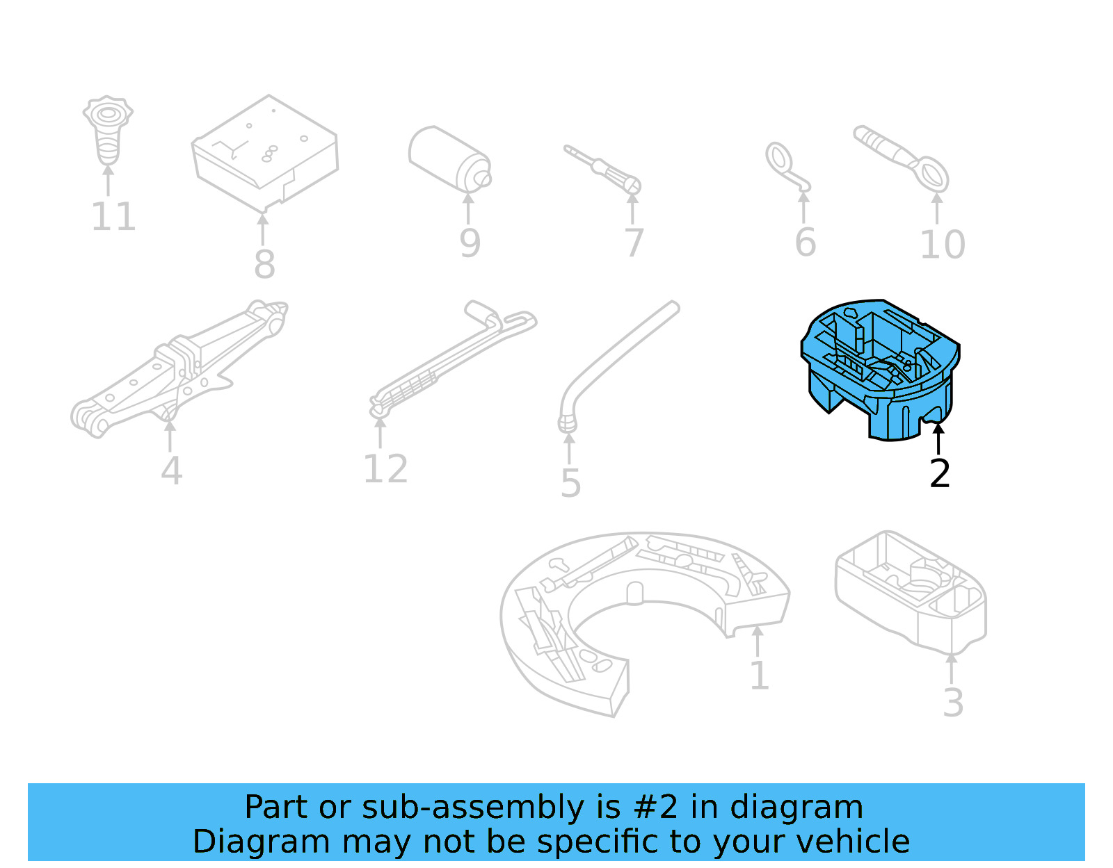 Tool Compartment 5GM-012-115-D - View 5
