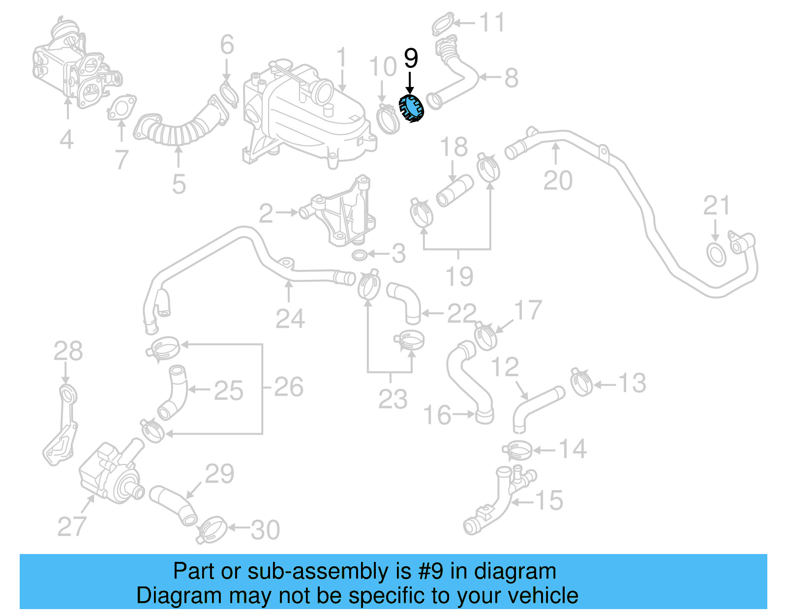 Connector Pipe O 059-131-547-K - View 5