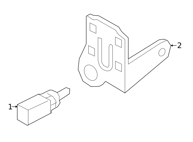 Temp Sensor Bracket 5M0-820-536-A - View 54