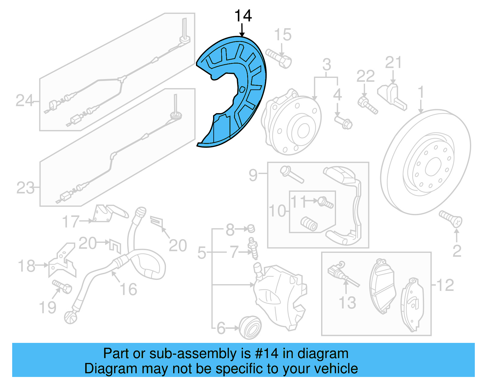 Splash Shield 5Q0-615-312-F - View 8