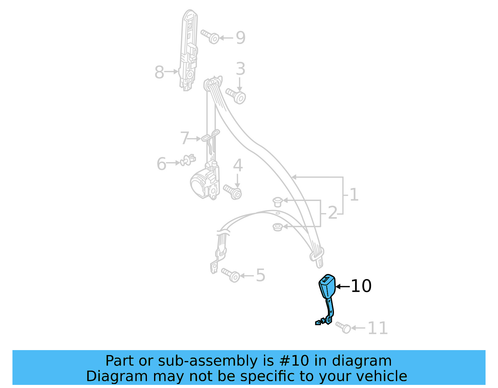 Buckle End 17A-857-756-C-YLZ - View 4