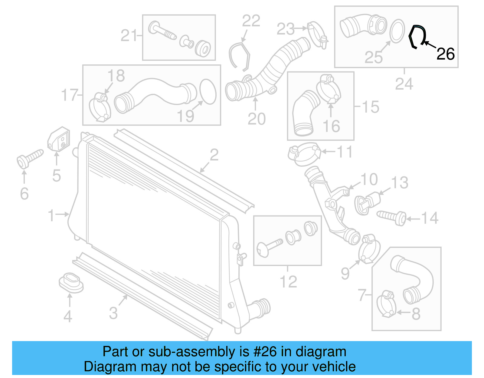 Connector Hose Retainer Clip 1K0-145-769-H - View 6