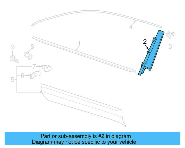 Applique 3CN-837-901-B-9B9 - View 3