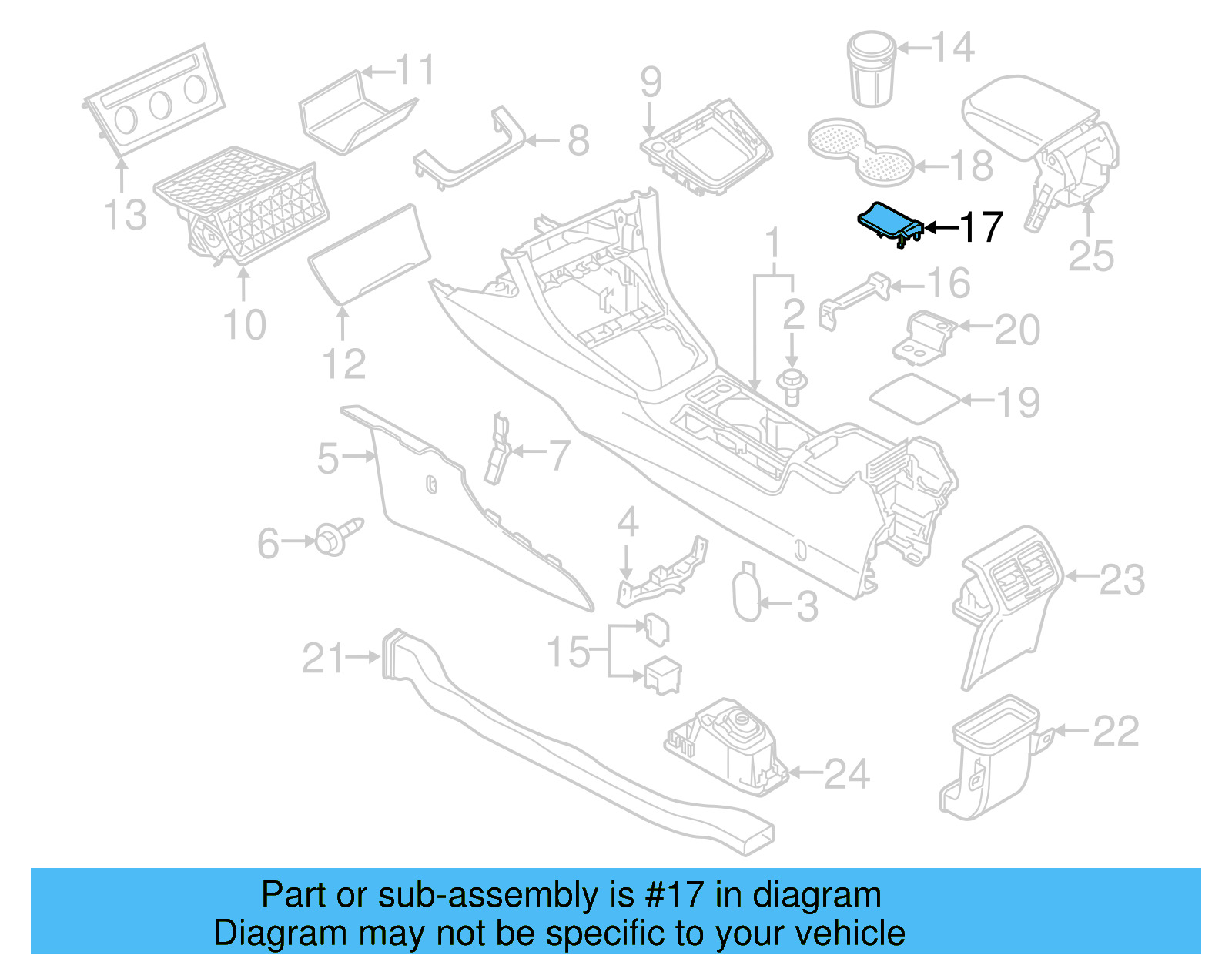 Trim Cover 5GM-863-739-82V - View 7