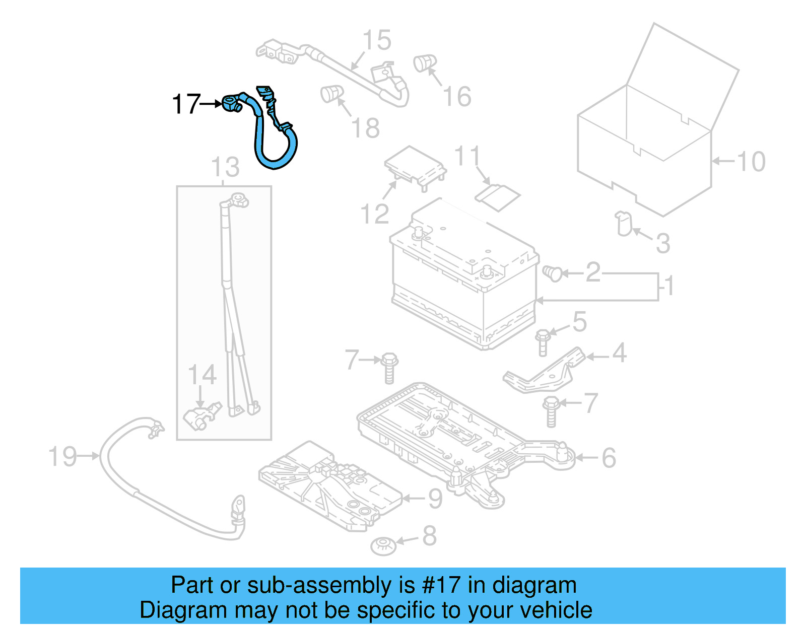 Negative Cable 5Q0-971-235-E - View 9