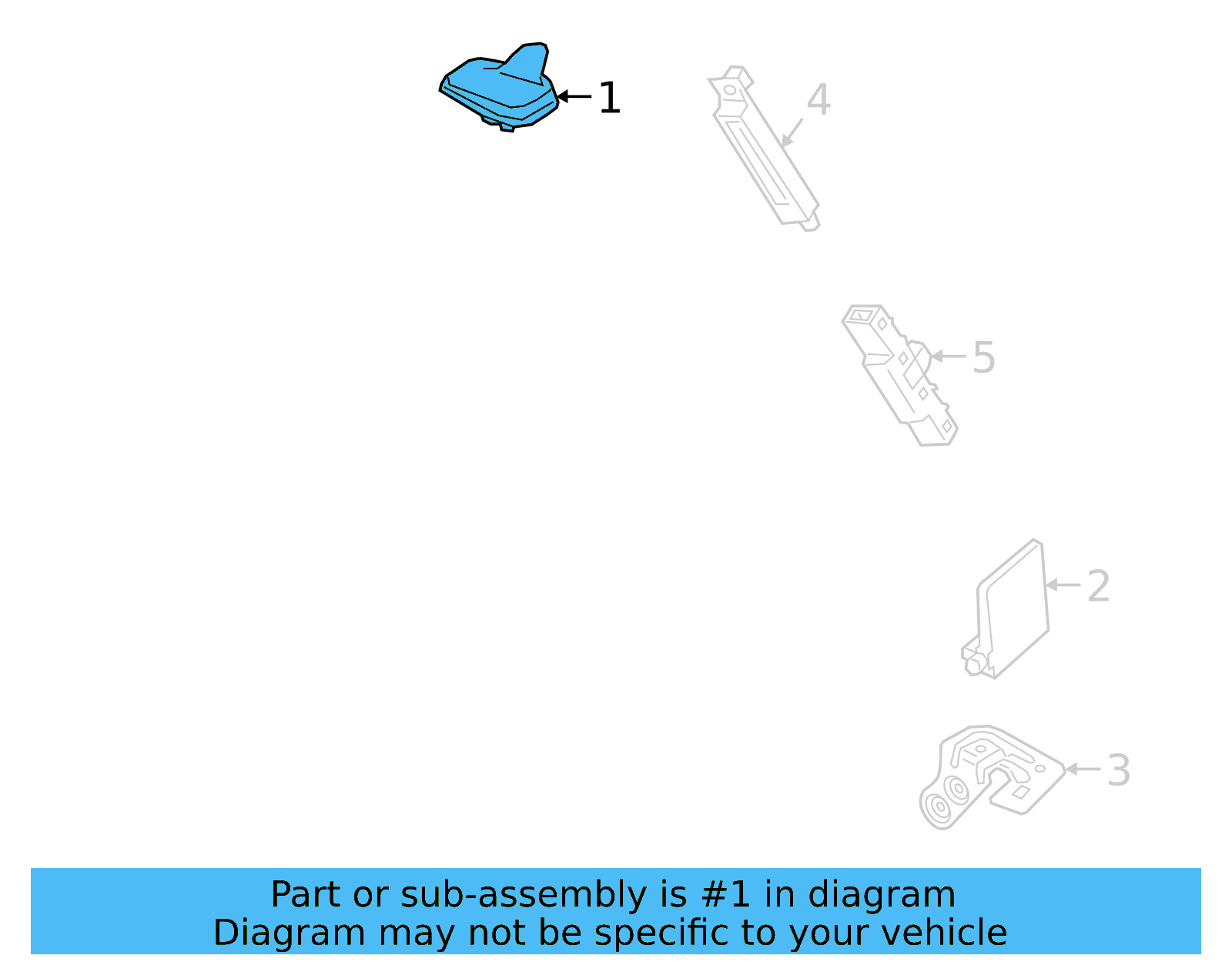 Antenna 5Q0-035-507-N-5FQ
