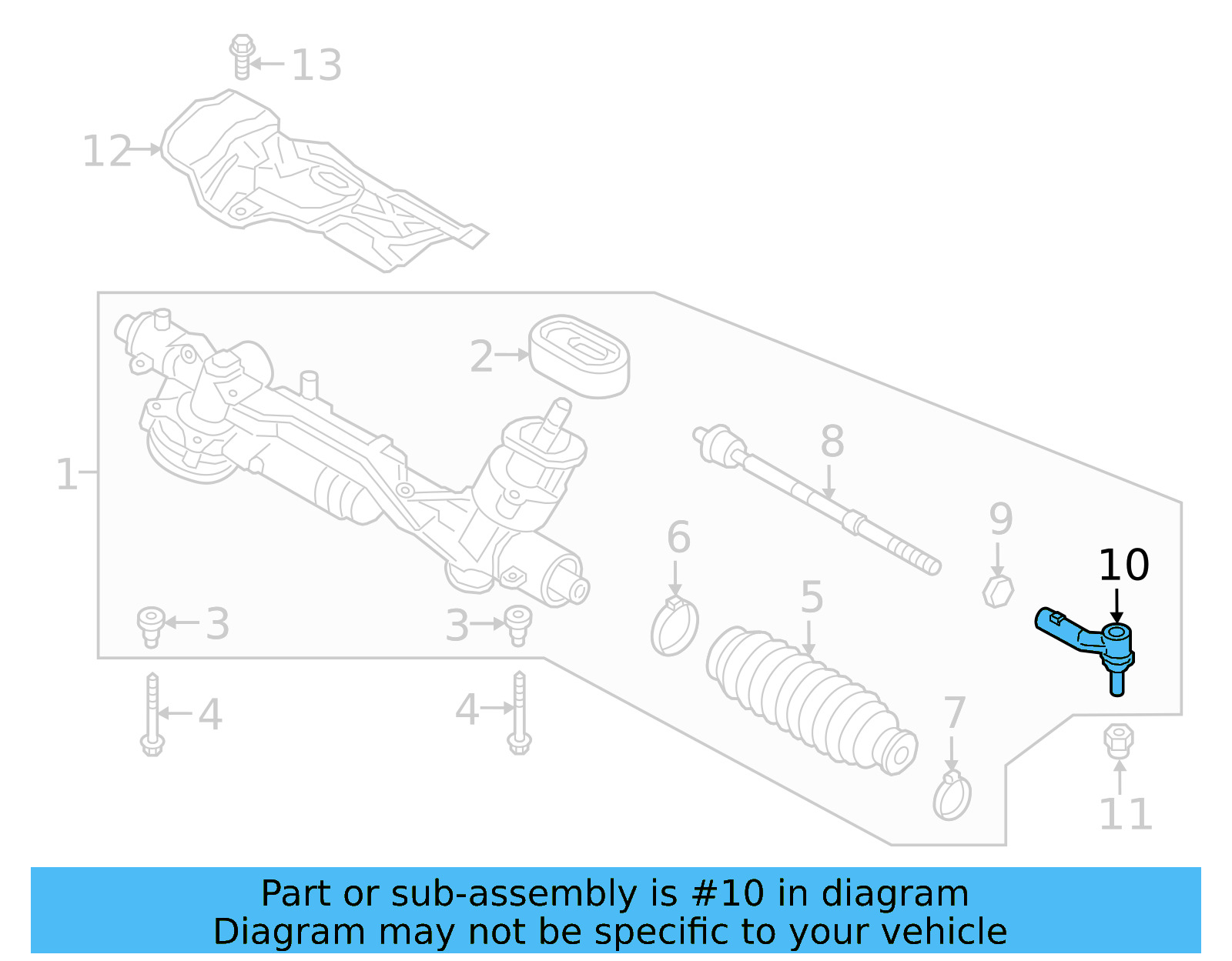 Outer Tie Rod 3QF-423-811-C - View 4