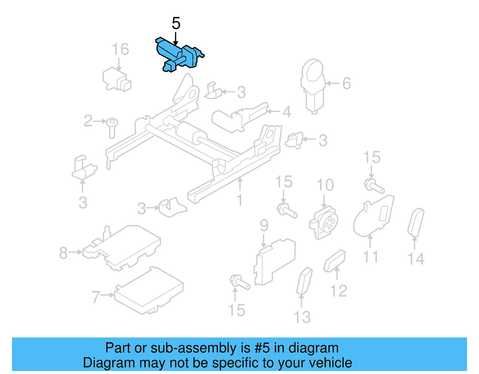 Motor & Gear 5N0-959-762-C - View 9