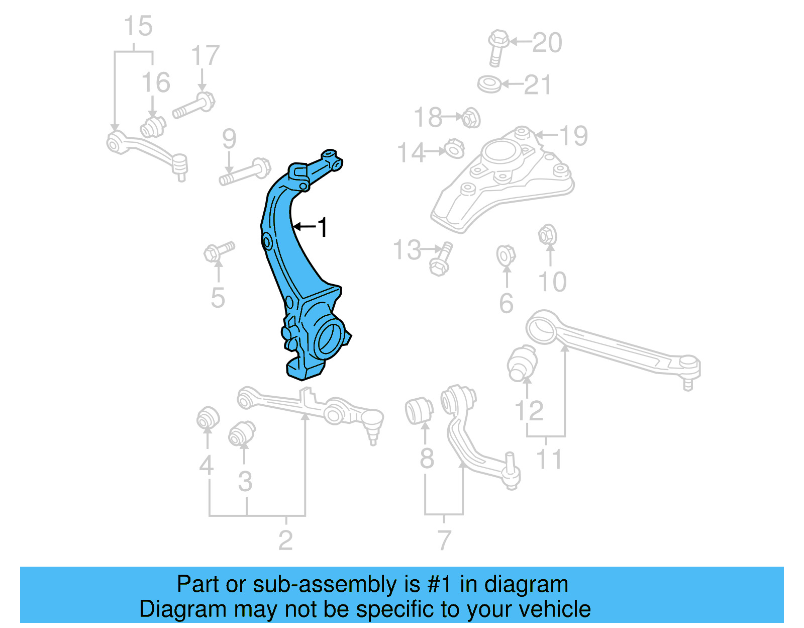 Knuckle 3D0-407-254-T - View 4