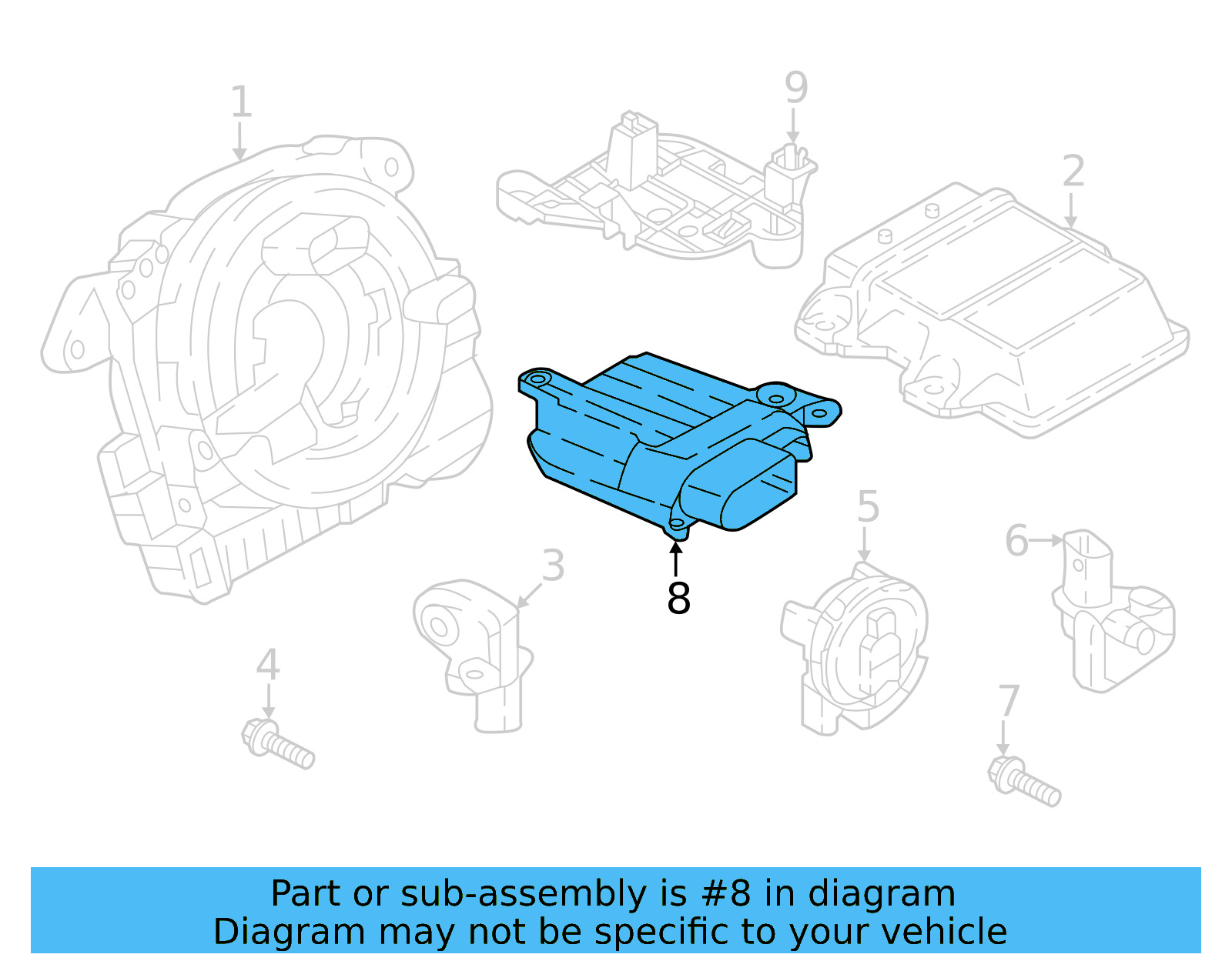 Occupant Module 4M0-959-339-B-065 - View 8