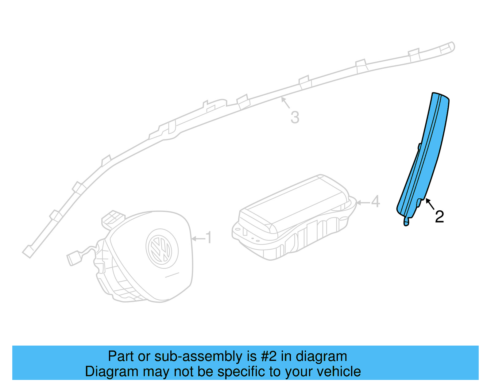 Ft Seat Air Bag 3CN-880-242-M - View 7