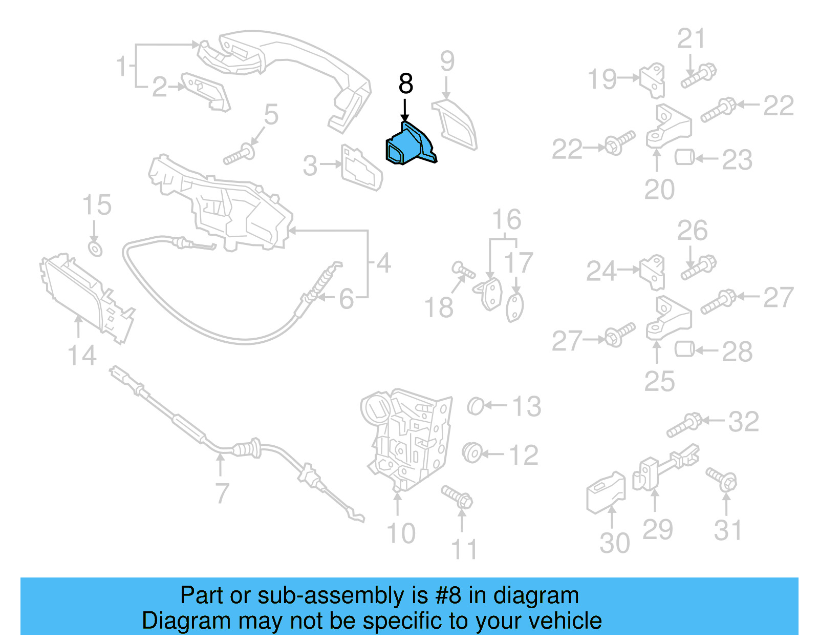 Cable Housing 510-839-167 - View 3