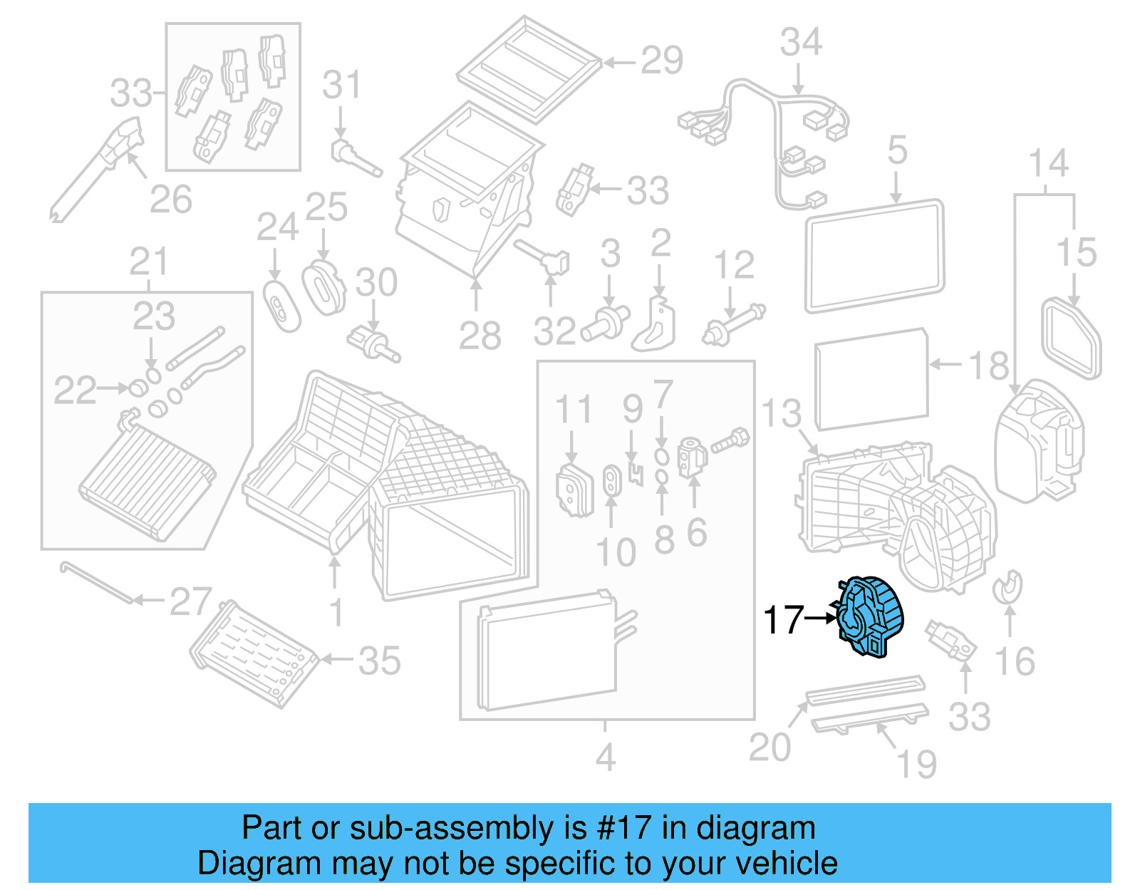 Blower Motor 7P0-820-021-H - View 3