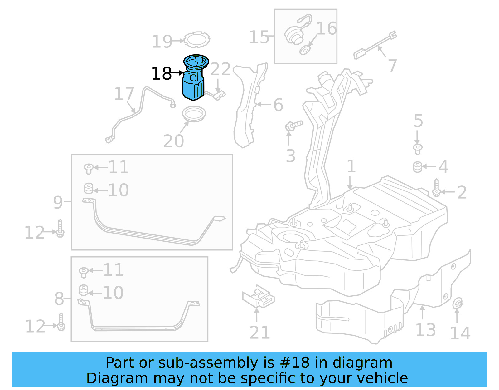 Fuel Pump Assembly 3Q0-919-051-AD - View 6