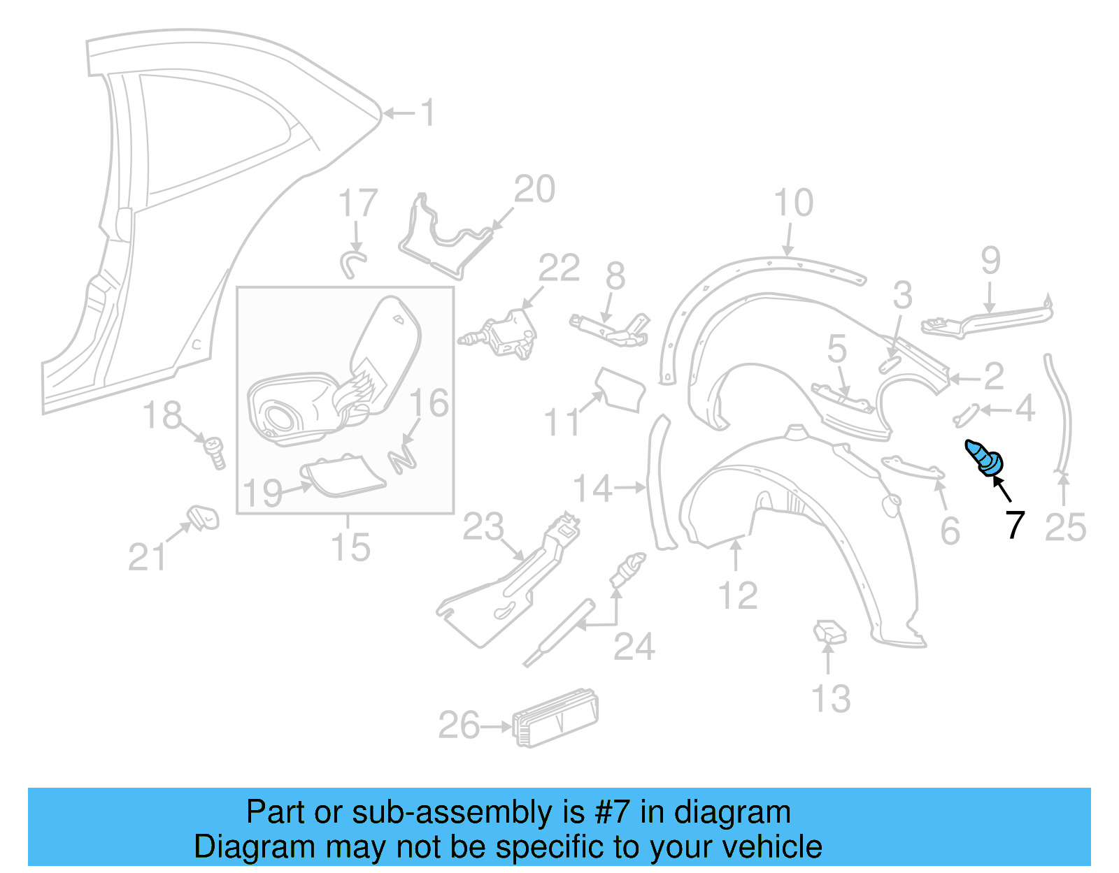 Fender Screw WHT-000-032 - View 14