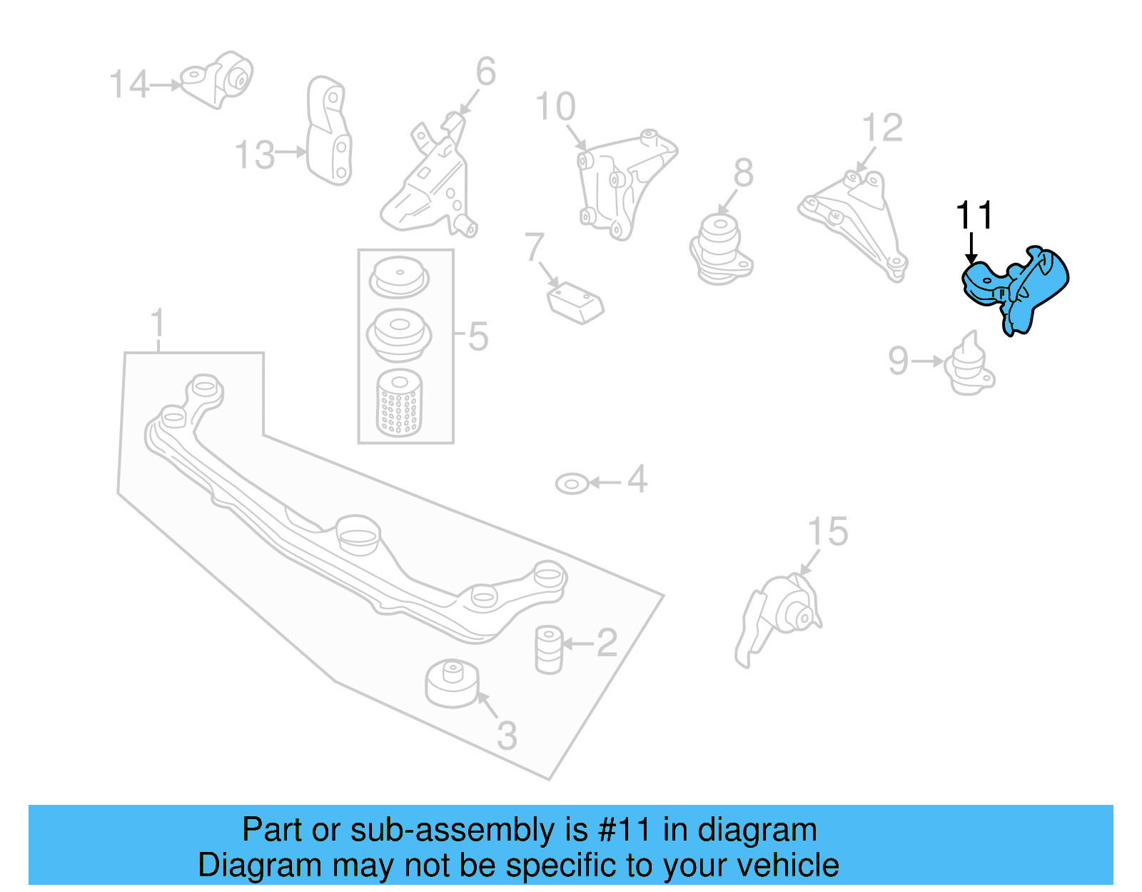 Mount Bracket 1H0-199-353-D