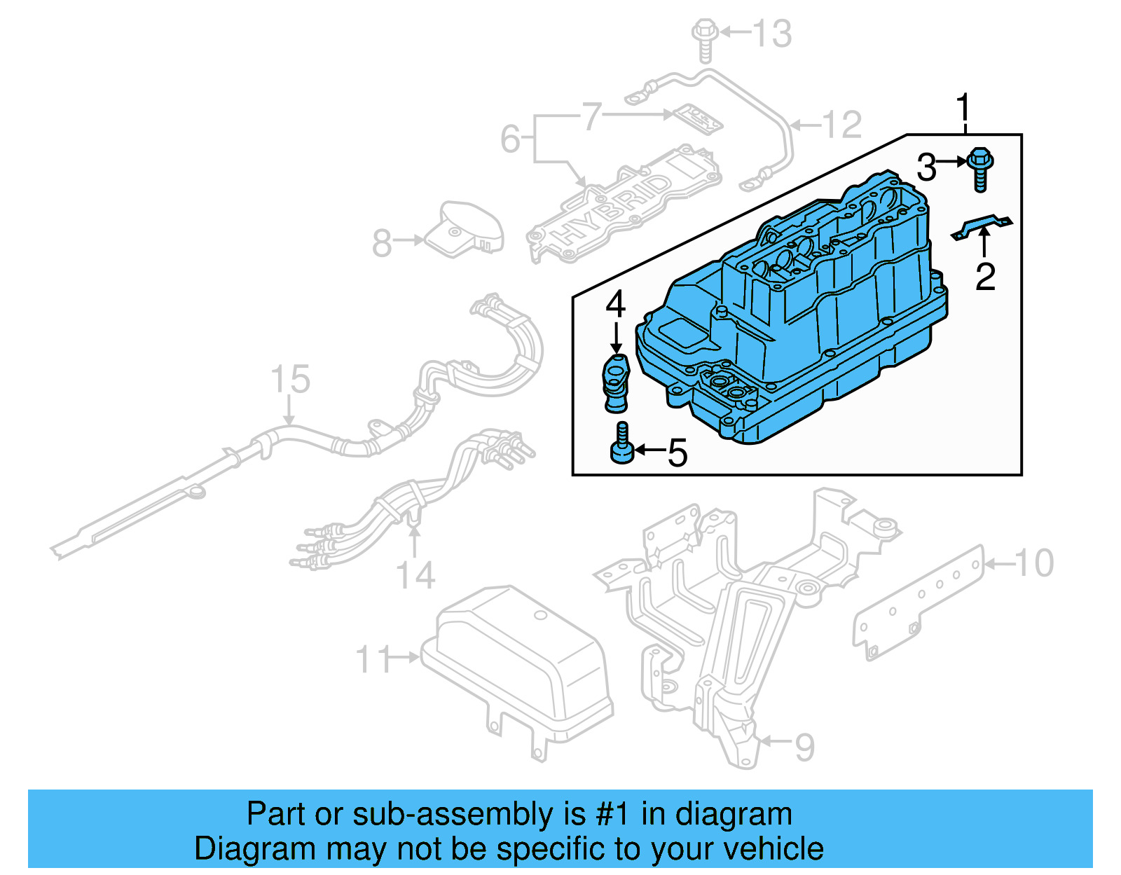 Control Module 5C0-907-070-G - View 5