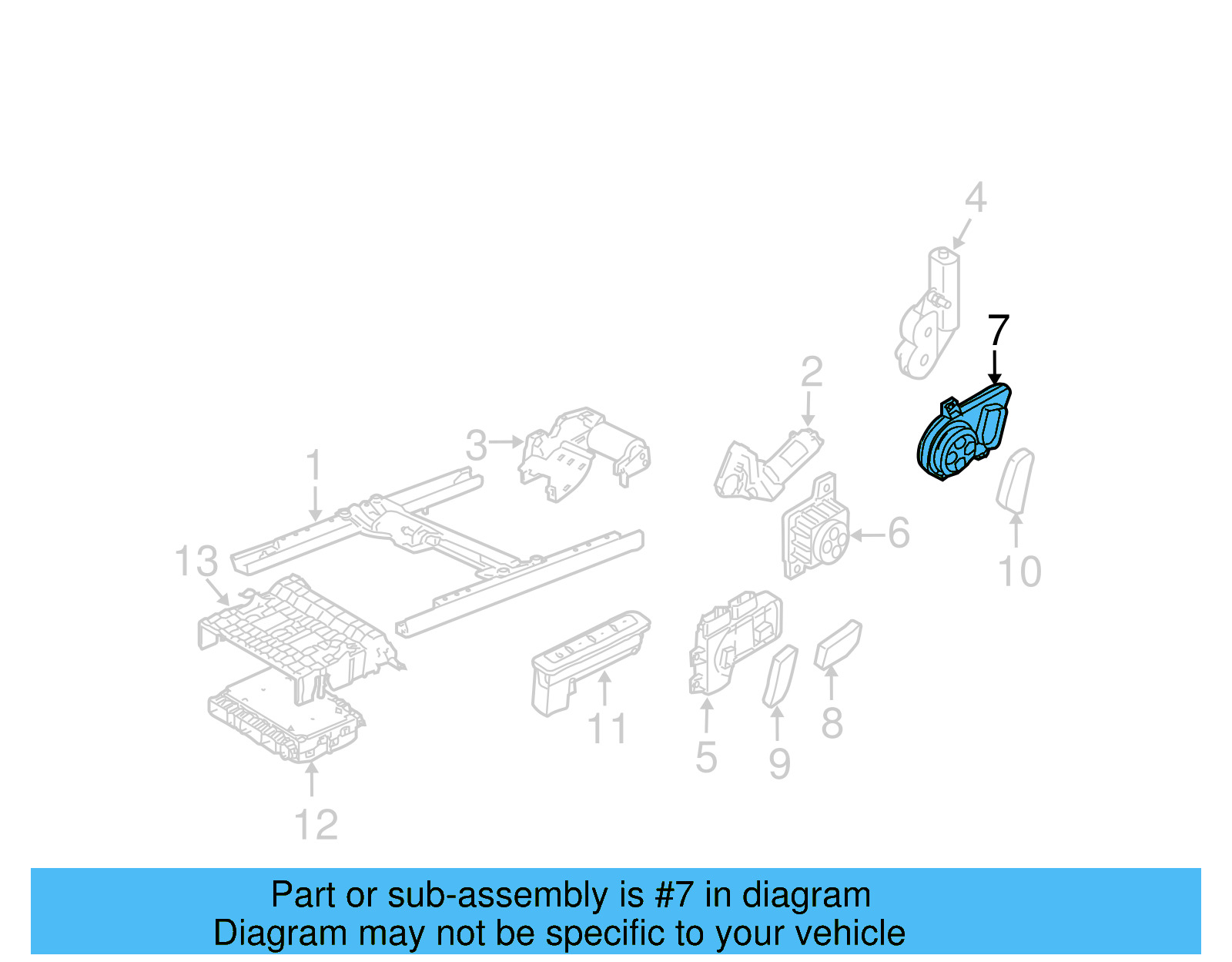 Adjust Switch 3C0-959-778-9B9 - View 12