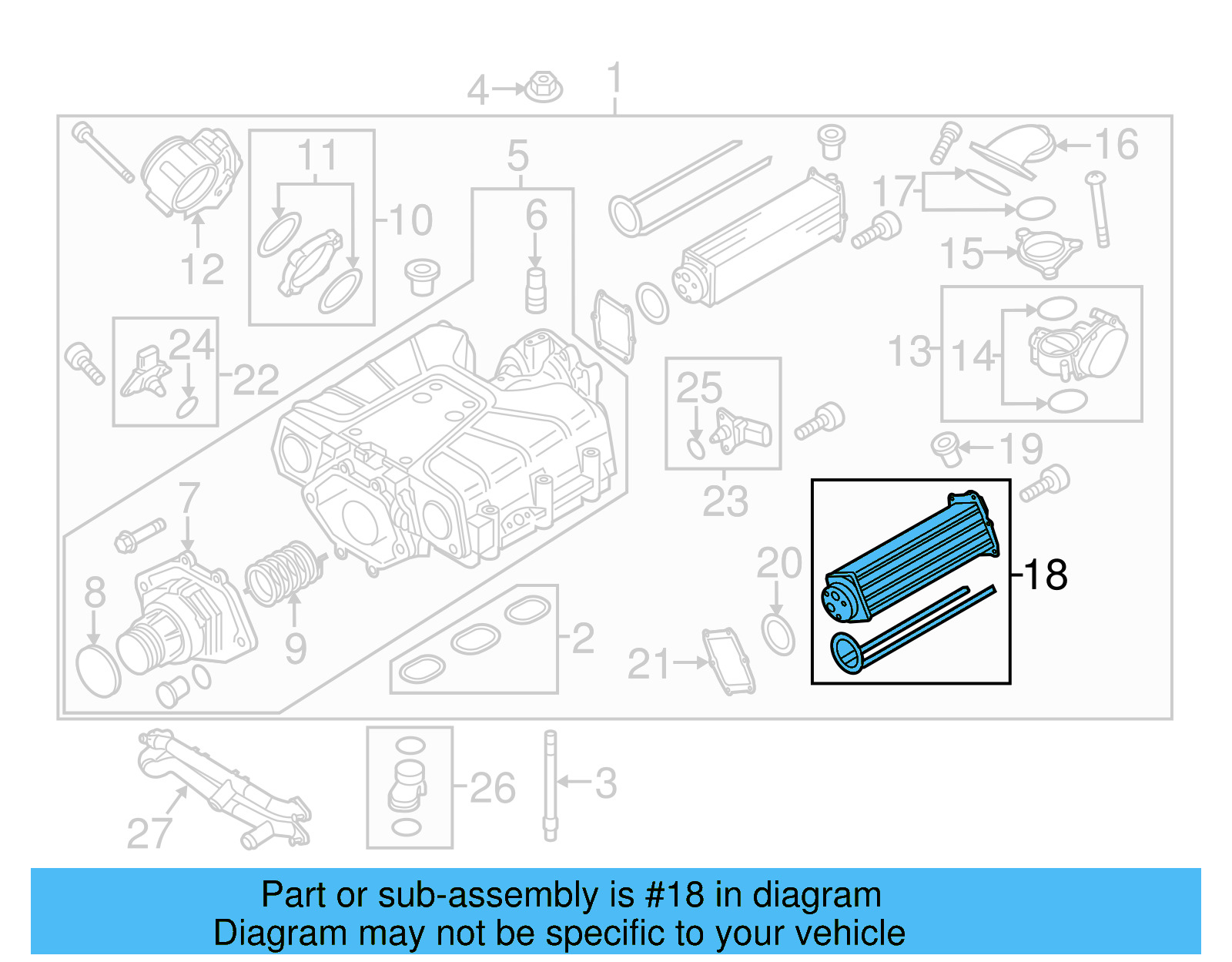 Cooler Assembly 06E-145-621-S - View 4