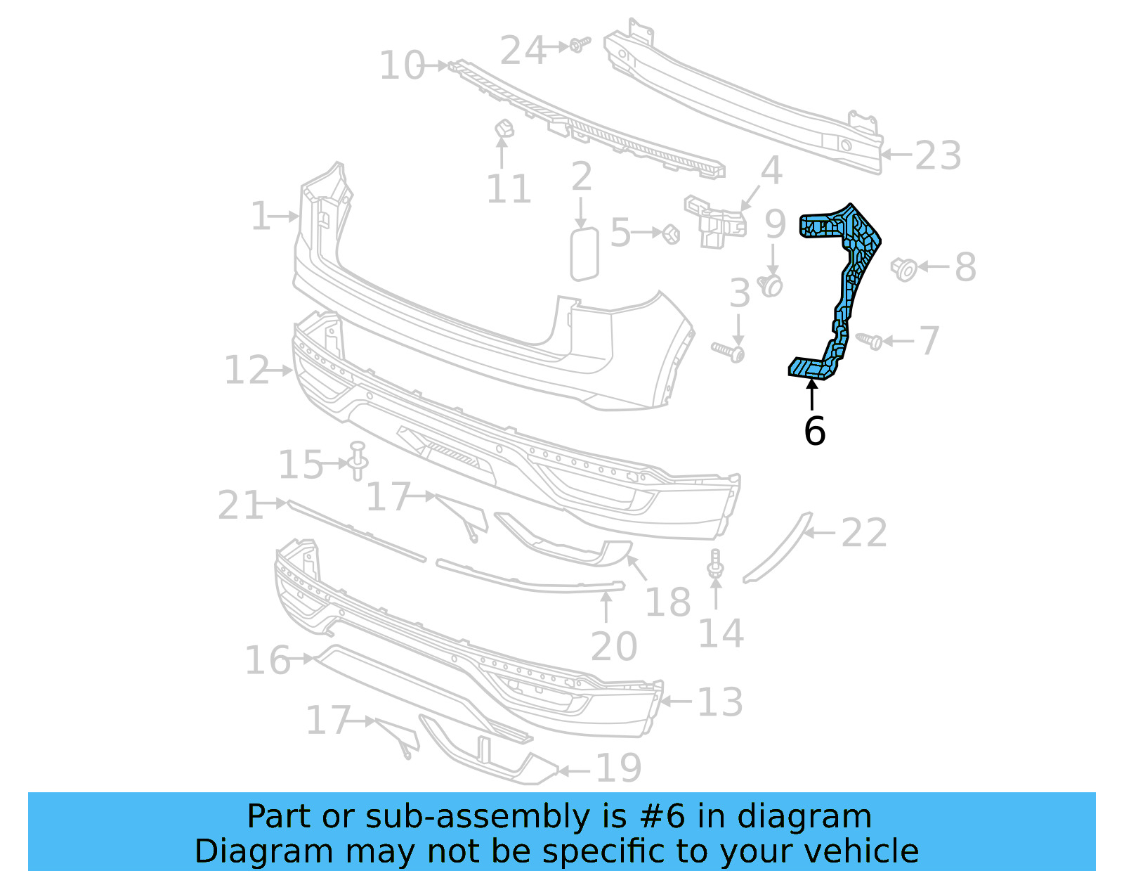 Side Bracket 3CM-807-393-D - View 3