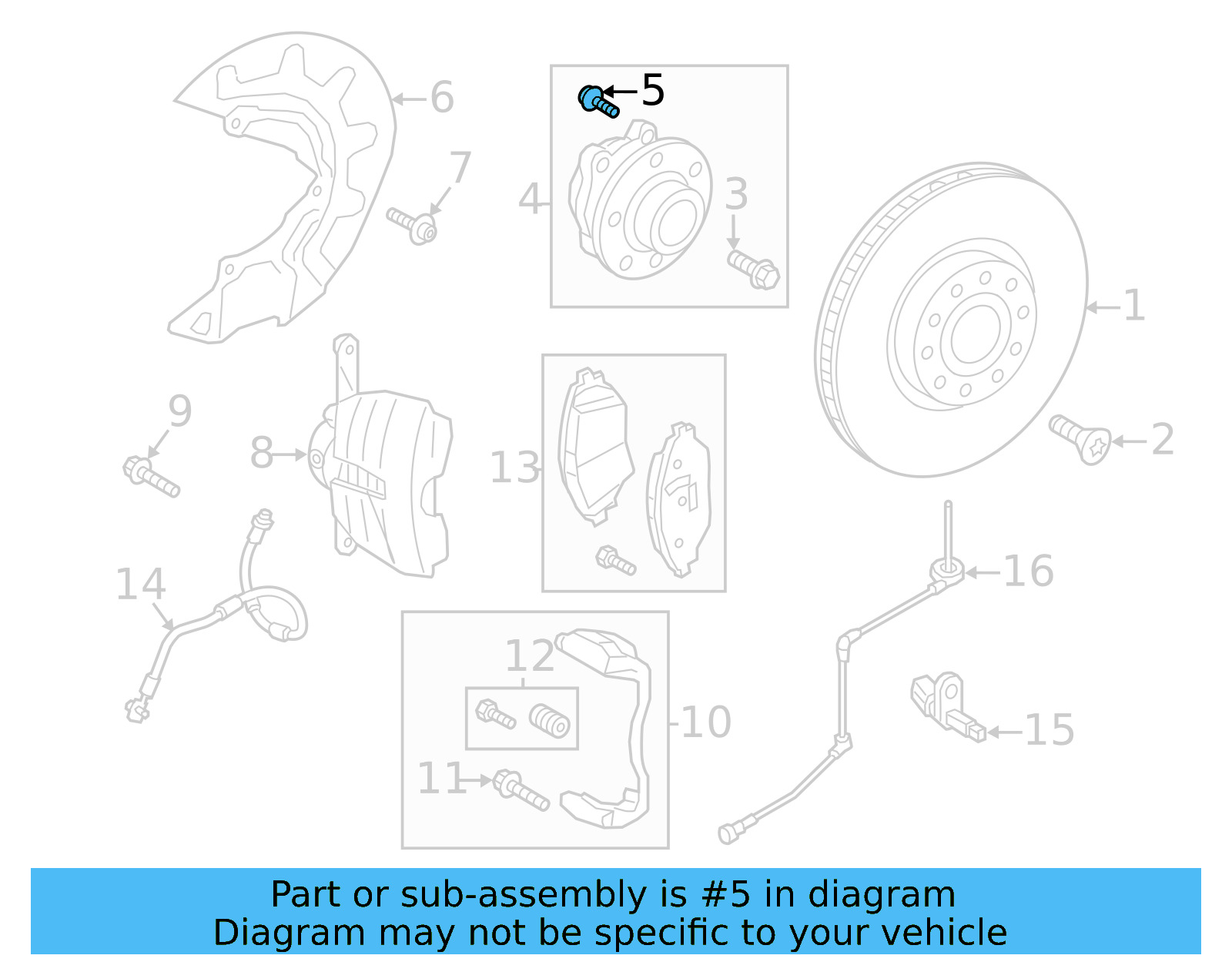 Hub Assembly Mount Bolt WHT-004-835 - View 18