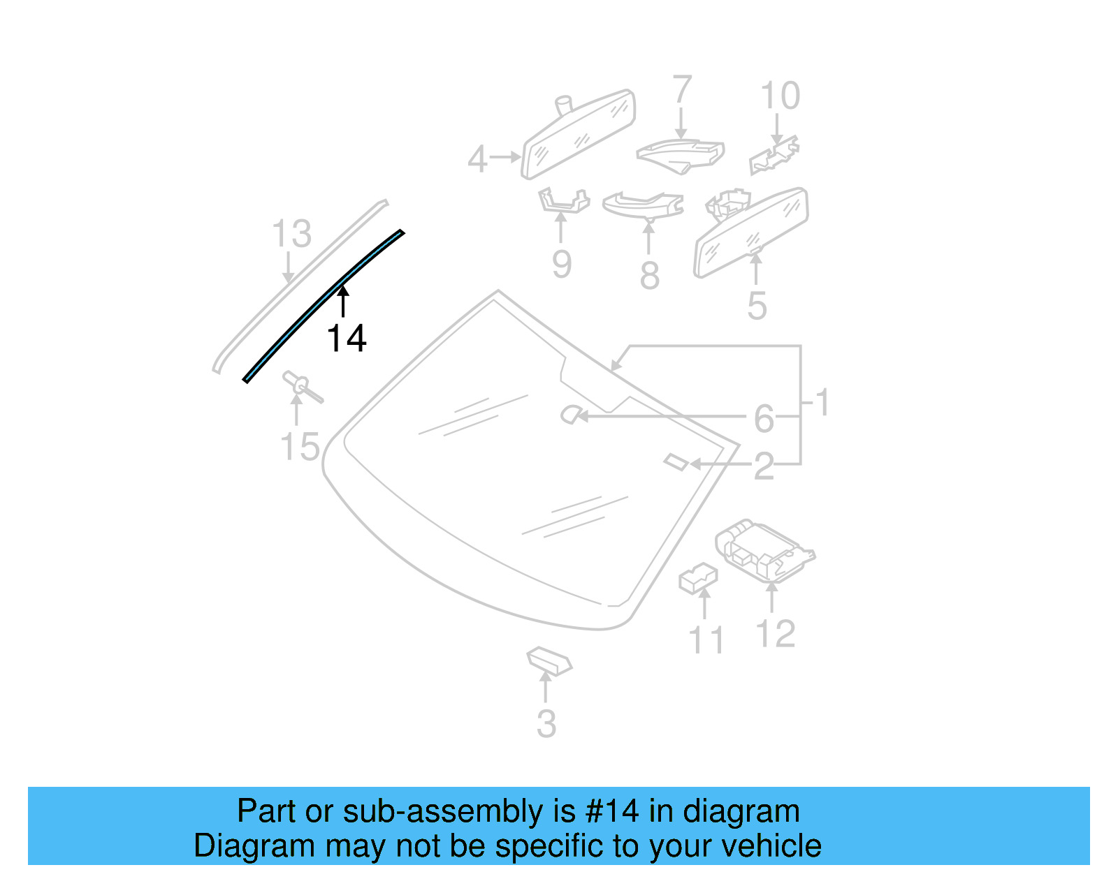 Retainer 3C0-854-542-B - View 4