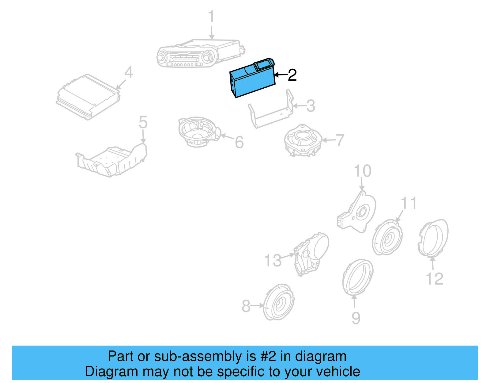 CD Changer 1J6-035-111-X - View 5