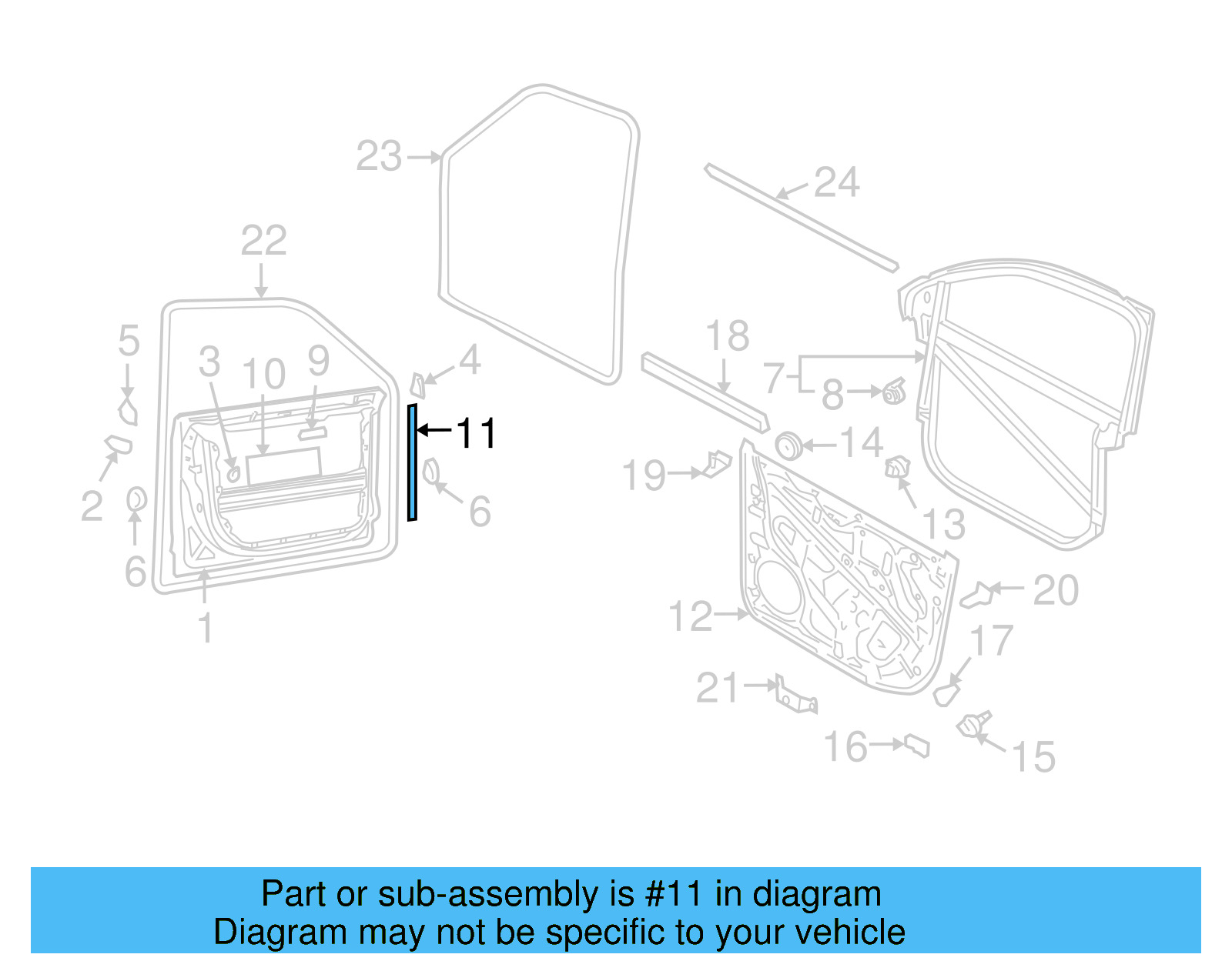 Front Seal 7L6-837-718 - View 4