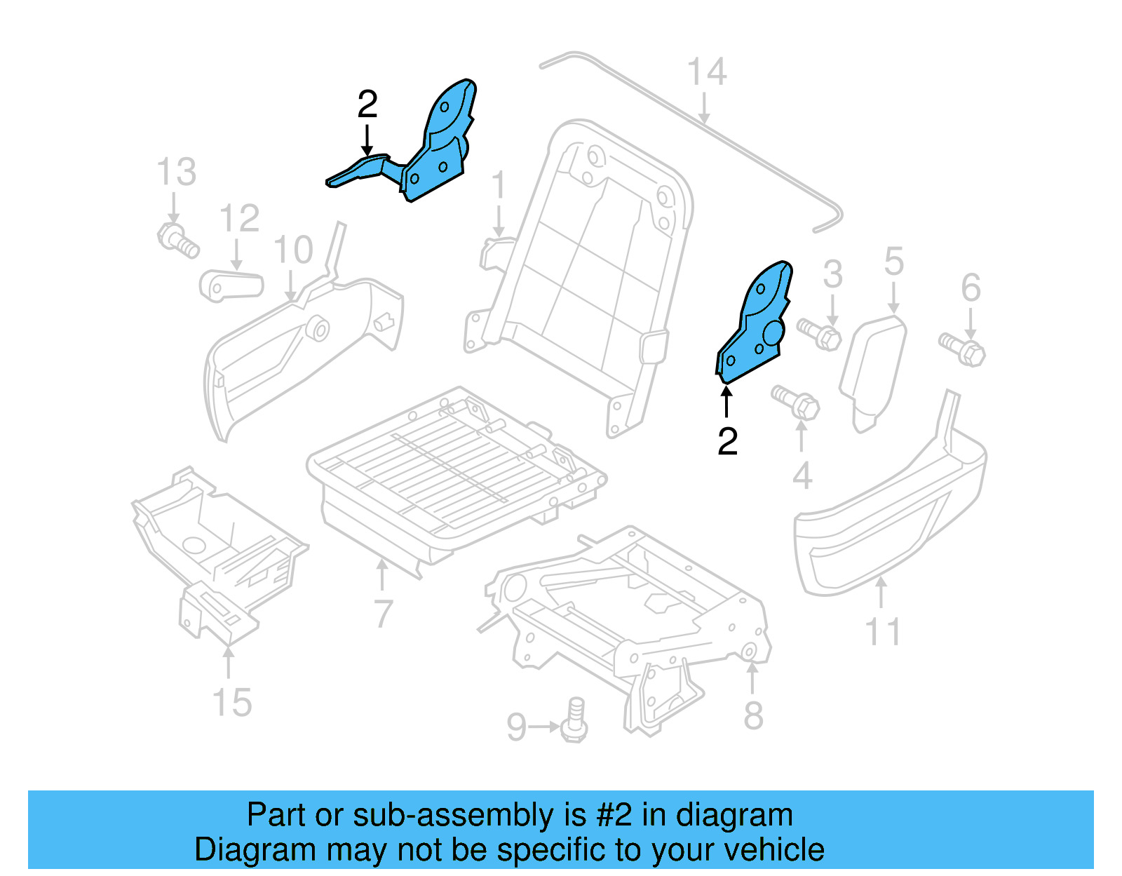 Hinge 7B0-883-323 - View 4