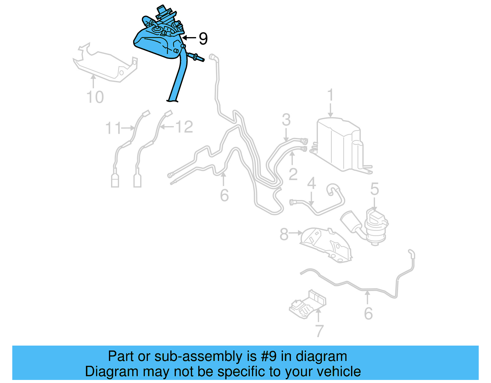 Vapor Canister Purge Solenoid 06D-133-517-B - View 2