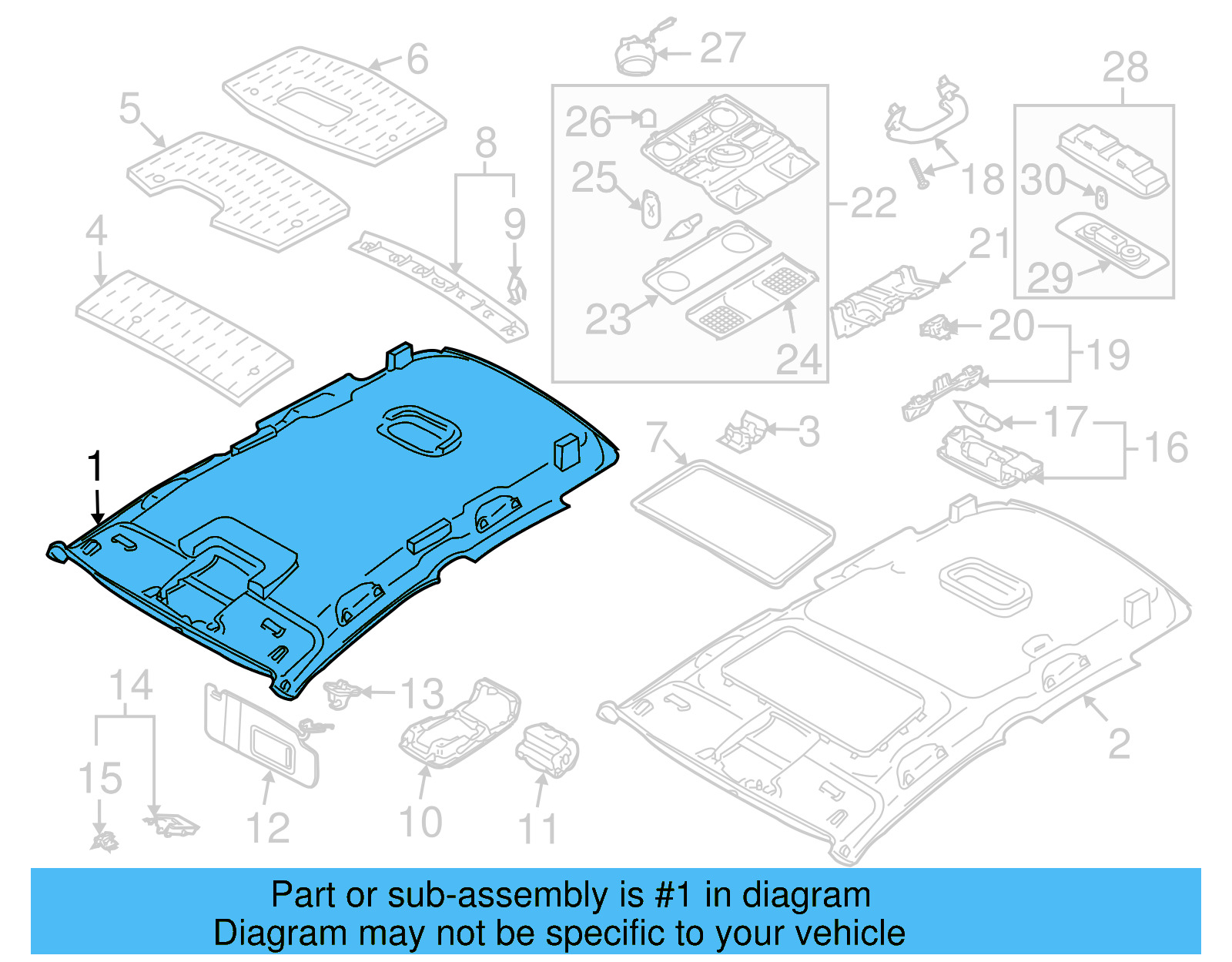 Headliner 1K4-867-502-DD9