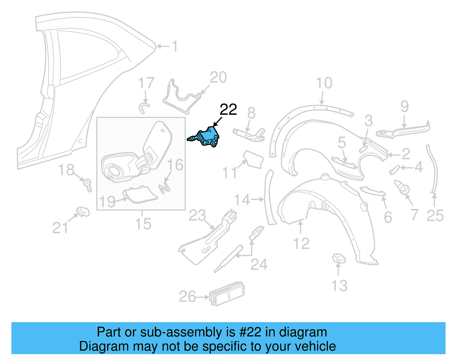 Lock Actuator 1C0-810-773 - View 15