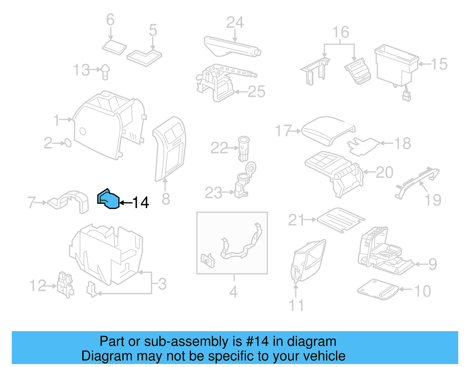 Auxiliary Jack 6R0-035-724 - View 7