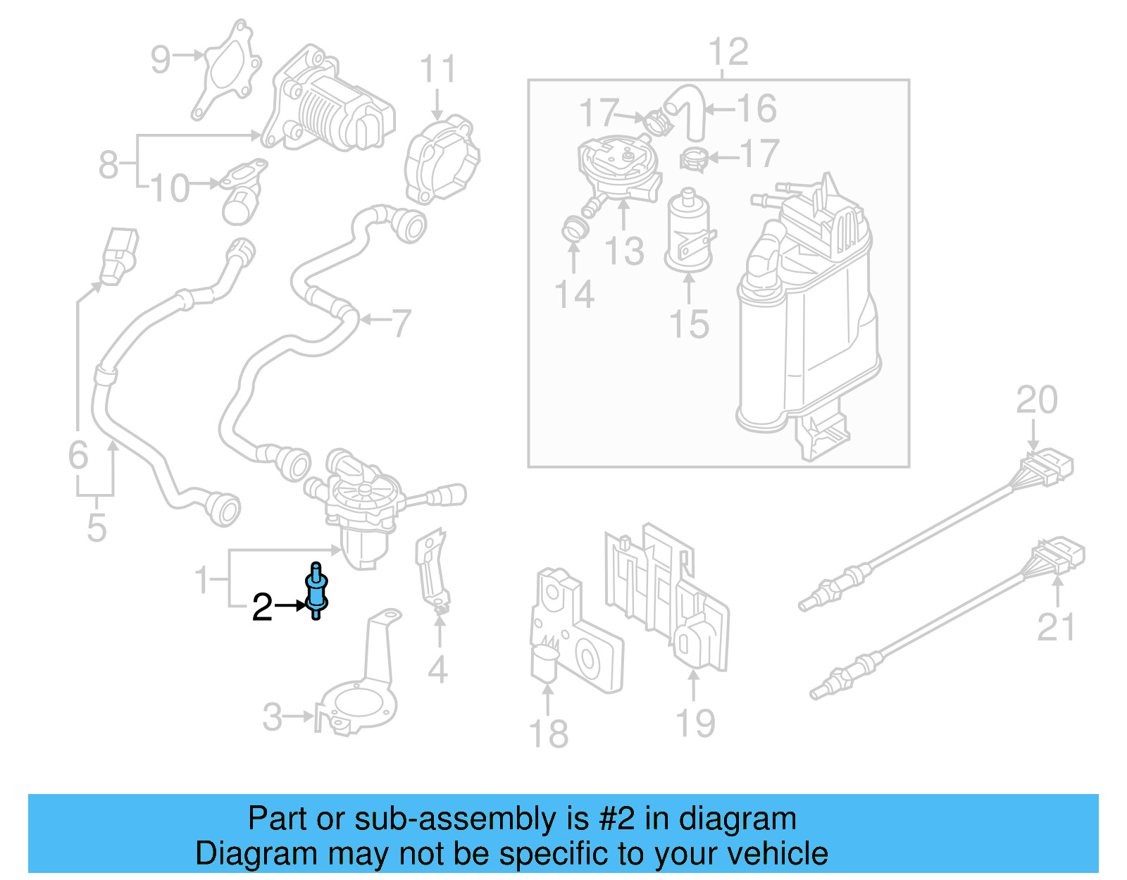 A.I.R Pump Bumper 079-133-567 - View 3