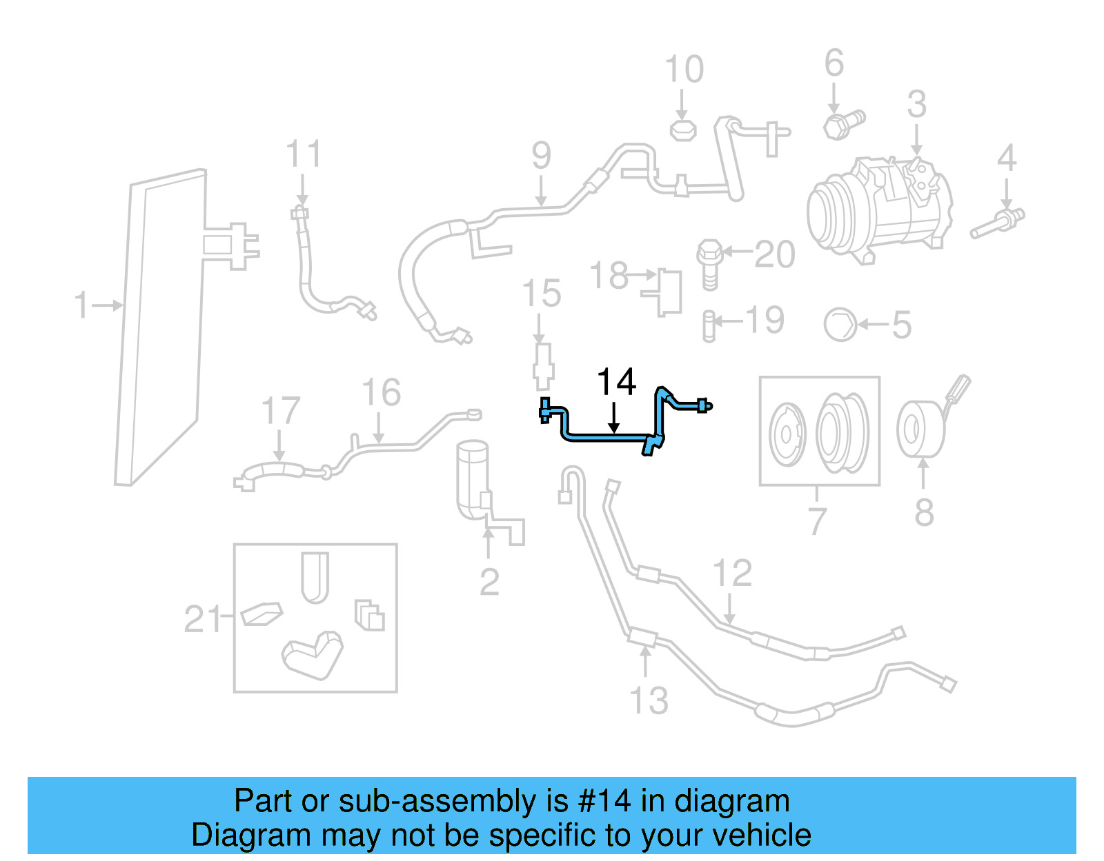 Pressure Line 7B0-820-730-A - View 4